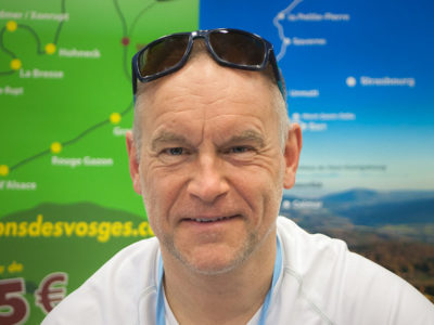 Laurent Cahon, président de l'association Séjours Rando Nature dans les Vosges